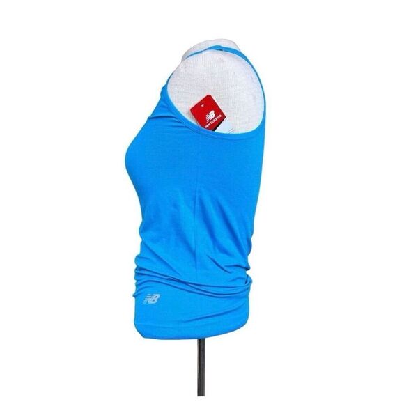 New Balance NWT Performance Seamless Tank in Kinetic Blue Size Small - Picture 6 of 11